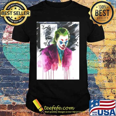 Halloween joker joaquin phoenix art shirt