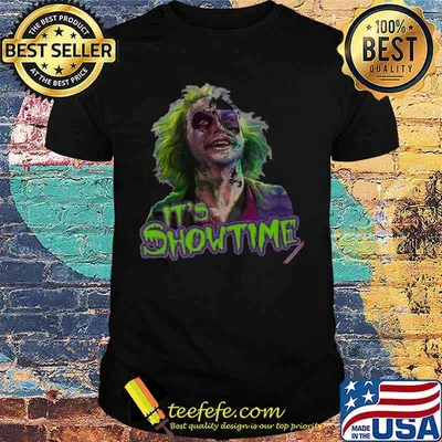 Halloween joker joaquin phoenix it's showtime shirt