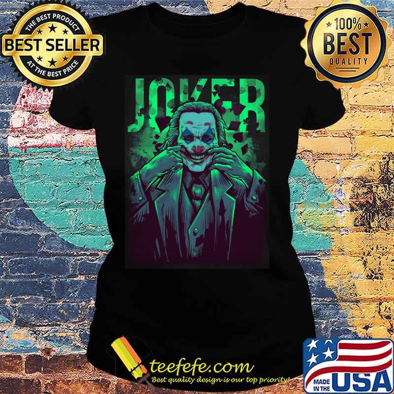 Halloween joker joaquin phoenix s Ladies tee Halloween joker joaquin phoenix s Ladies tee