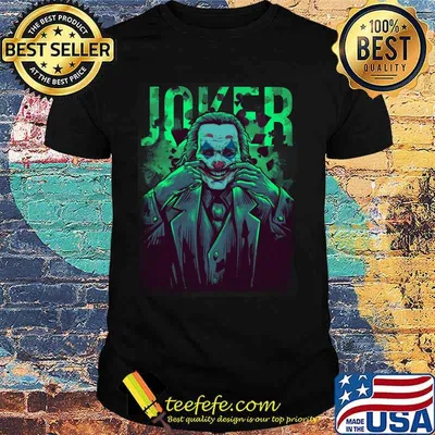 Halloween joker joaquin phoenix shirt