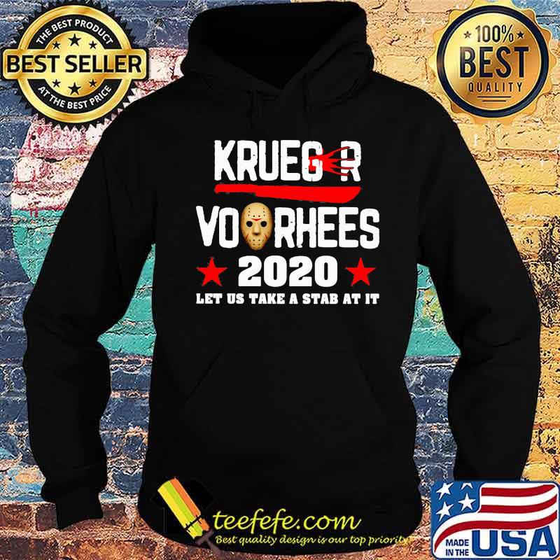 Halloween kruger jason voorhees 2002 let us take a stab at it stars s Hoodie Halloween kruger jason voorhees 2002 let us take a stab at it stars s Hoodie