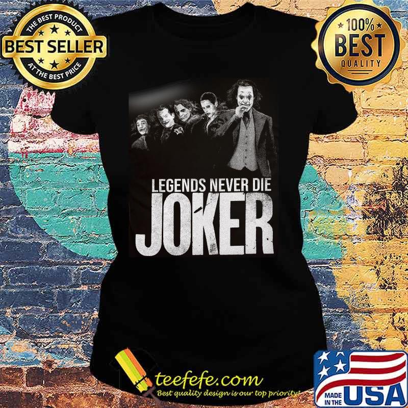 Halloween legends never die joker s Ladies tee Halloween legends never die joker s Ladies tee