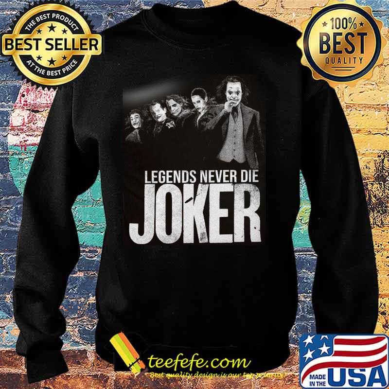 Halloween legends never die joker s Sweater Halloween legends never die joker s Sweater