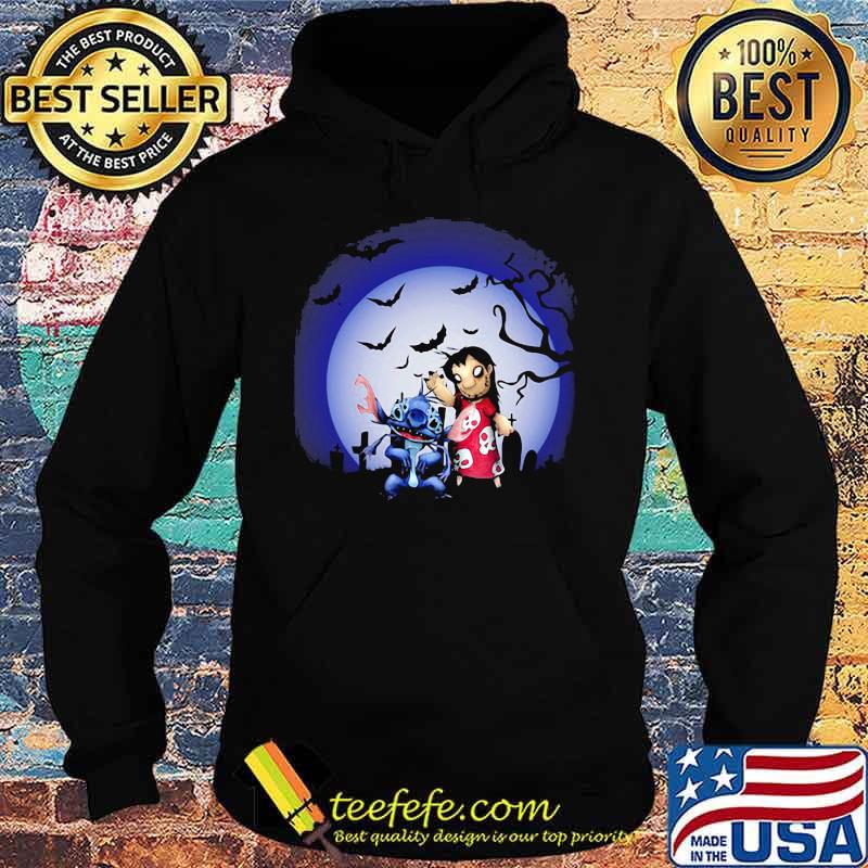 Halloween lilo and stitch moon s Hoodie Halloween lilo and stitch moon s Hoodie
