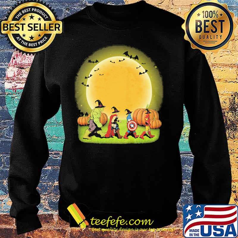 Halloween marvel heroes witch pumpkin moon s Sweater Halloween marvel heroes witch pumpkin moon s Sweater