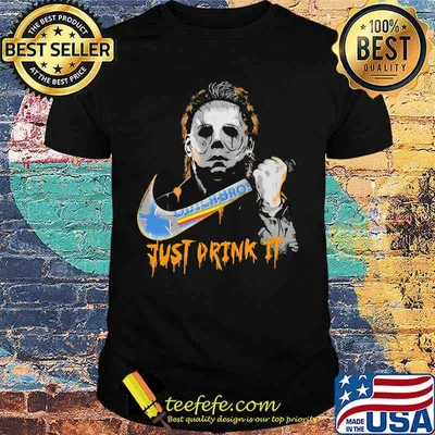 Halloween michael myers dutch bros just drink it shirt