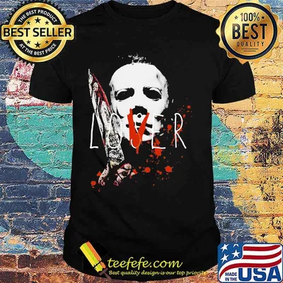 Halloween michael myers loves bloods shirt