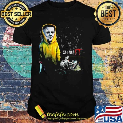 Halloween michael myers oh it pennywise shirt