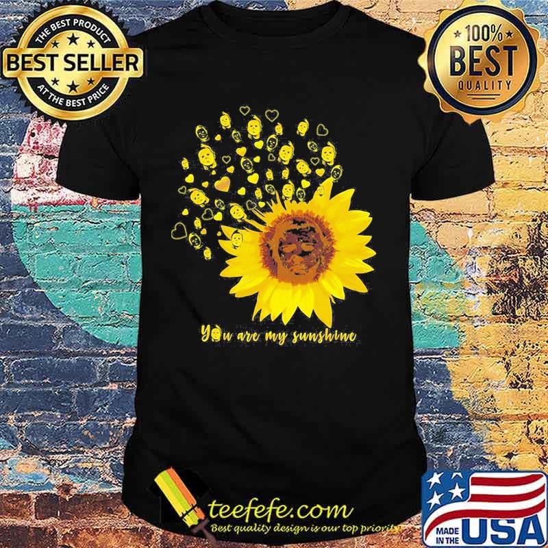 Halloween michael myers sunflower you are my sunshine shirt
