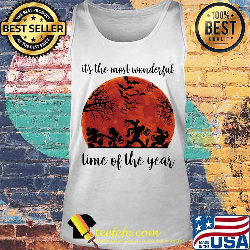 Halloween mickey mouse and friends it's the most wonderful time of the year sunset s Tank top Halloween mickey mouse and friends it's the most wonderful time of the year sunset s Tank top