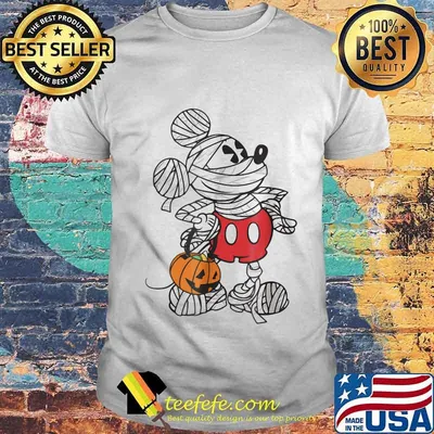 Halloween mickey mouse pumpkin shirt