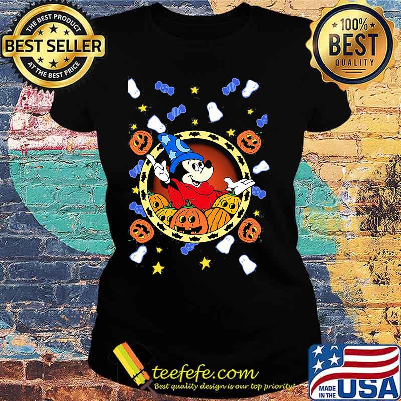 Halloween mickey mouse pumpkins s Ladies tee Halloween mickey mouse pumpkins s Ladies tee