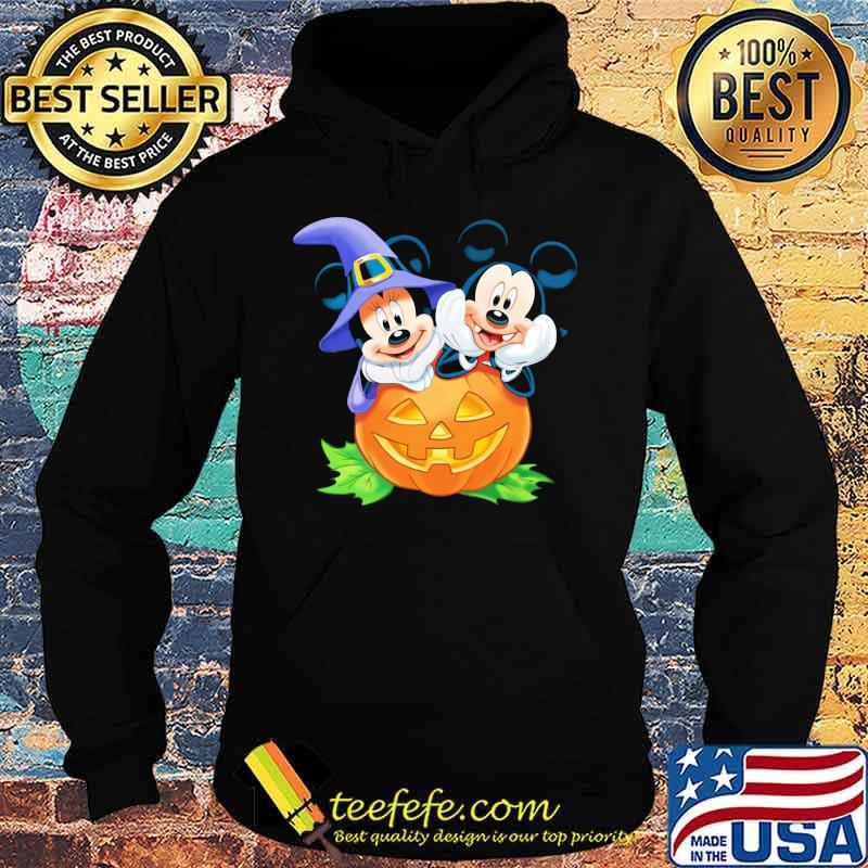 Halloween minnie mouse witch and mickey mouse pumpkin s Hoodie Halloween minnie mouse witch and mickey mouse pumpkin s Hoodie