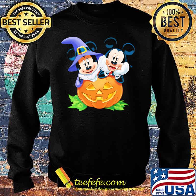 Halloween minnie mouse witch and mickey mouse pumpkin s Sweater Halloween minnie mouse witch and mickey mouse pumpkin s Sweater