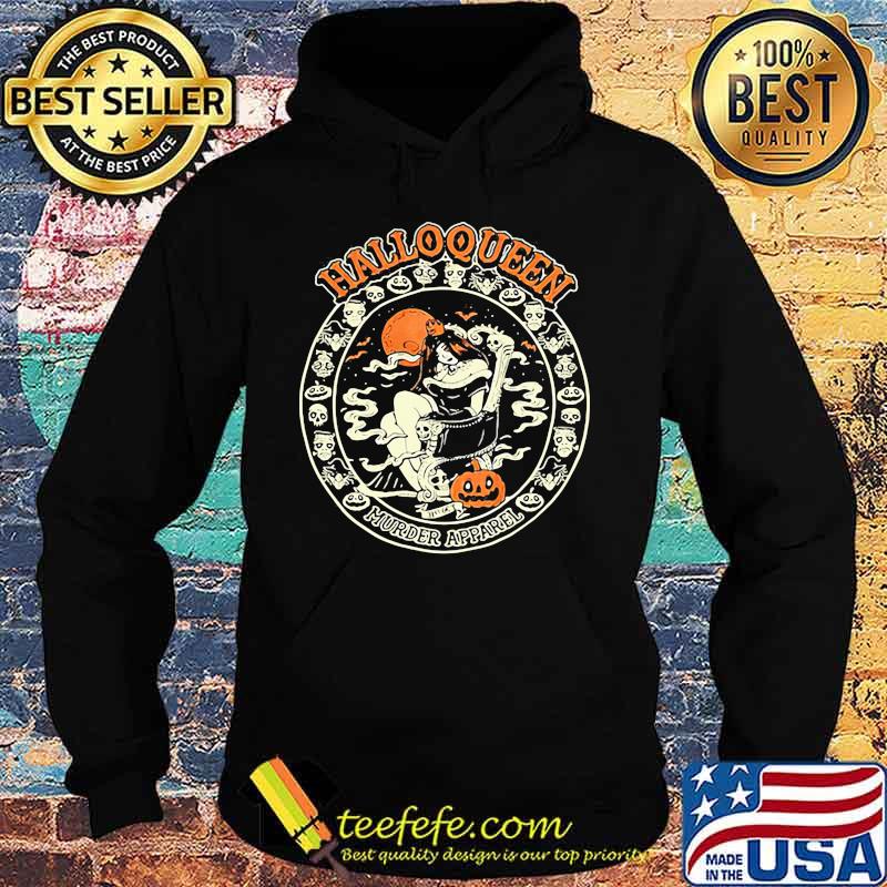 Halloween murder apparel skeleton pumpkin s Hoodie Halloween murder apparel skeleton pumpkin s Hoodie