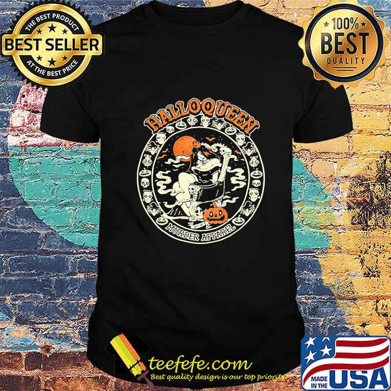 Halloween murder apparel skeleton pumpkin shirt Halloween murder apparel skeleton pumpkin shirt