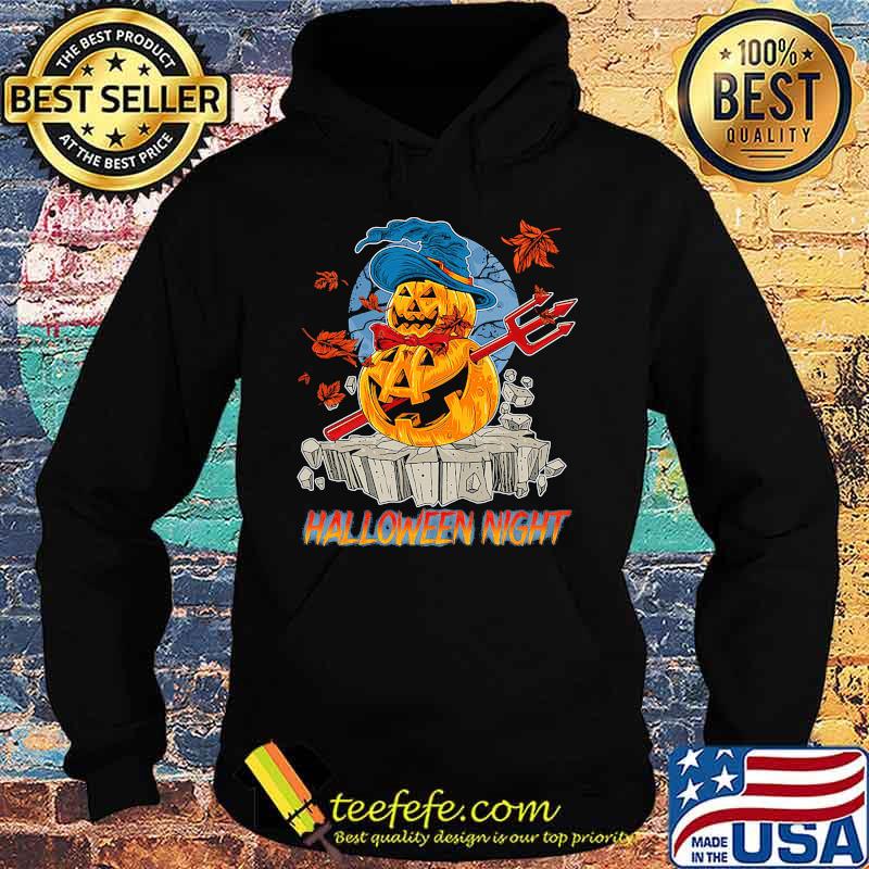 Halloween night viking pumpkins maple leaves 2020 s Hoodie Halloween night viking pumpkins maple leaves 2020 s Hoodie