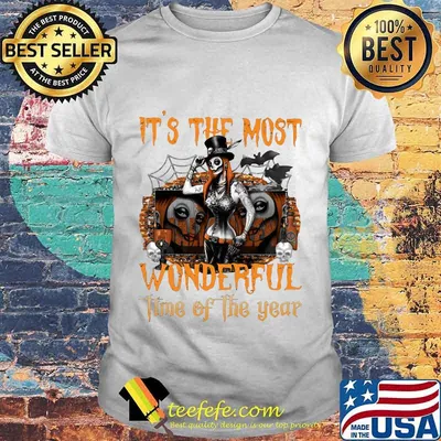 Halloween nightmare it's the most wonderful time of the year shirt