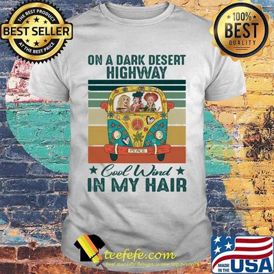 Halloween peace bus hocus pocus on a dark desert highway cool wind in my hair vintage retro shirt