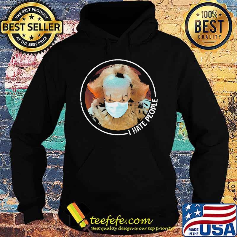 Halloween pennywise mask i hate people s Hoodie Halloween pennywise mask i hate people s Hoodie