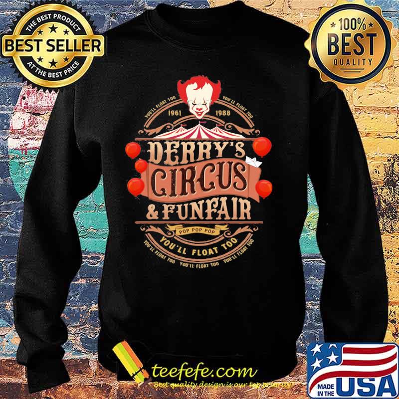 Halloween pennywise you'll float 100 derry's circus and funfair s Sweater Halloween pennywise you'll float 100 derry's circus and funfair s Sweater