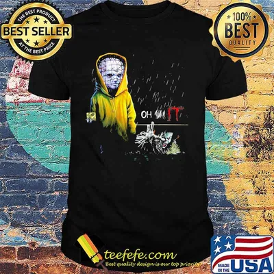 Halloween pinhead oh it pennywise shirt