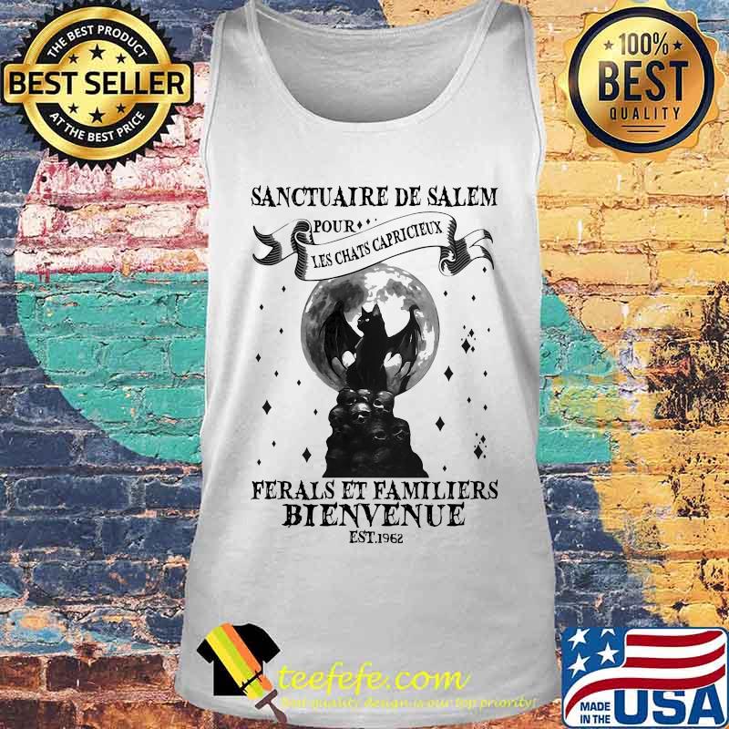 Halloween sanctuaire de salem pour les chats capricieux ferals et familiers bienvenue est 1962 s Tank top Halloween sanctuaire de salem pour les chats capricieux ferals et familiers bienvenue est 1962 s Tank top
