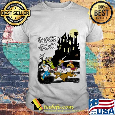 Halloween scooby-doo cartoon shirt