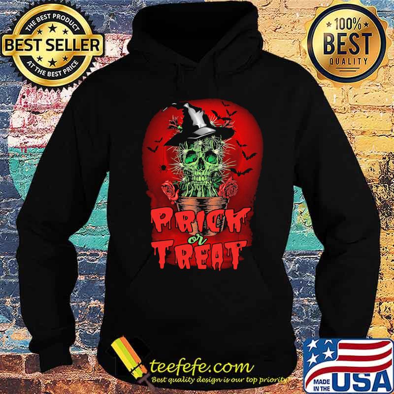 Halloween skull cactus prick or treat s Hoodie Halloween skull cactus prick or treat s Hoodie