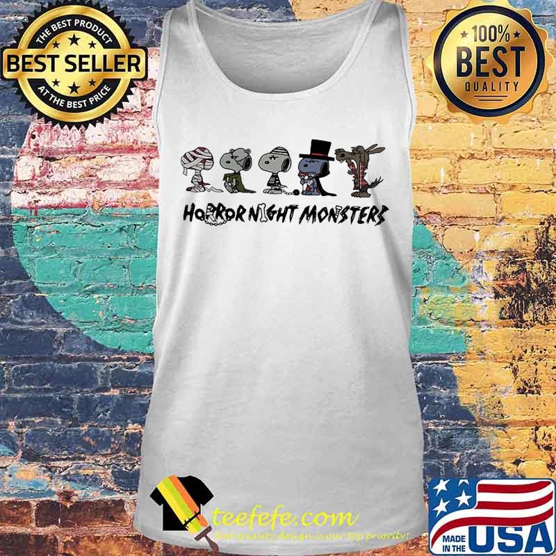 Halloween snoopy horror night monsters s Tank top Halloween snoopy horror night monsters s Tank top