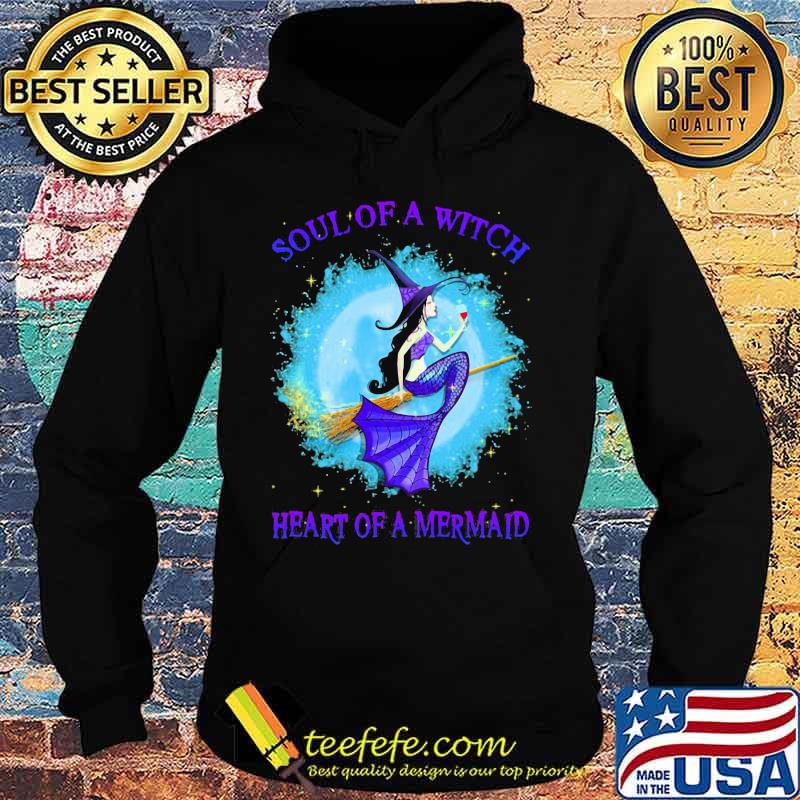 Halloween soul of a witch heart of a mermaid s Hoodie Halloween soul of a witch heart of a mermaid s Hoodie