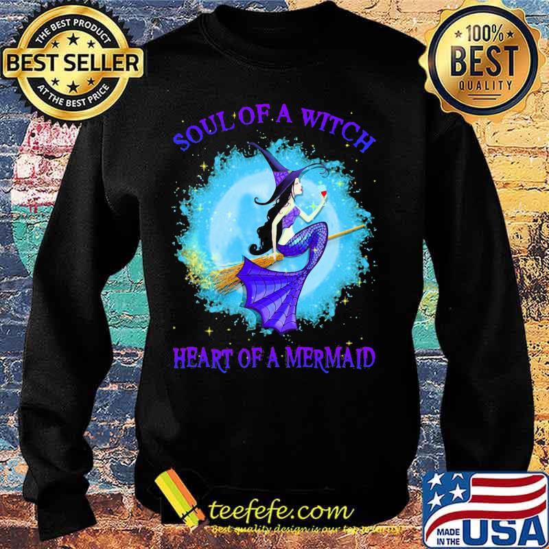 Halloween soul of a witch heart of a mermaid s Sweater Halloween soul of a witch heart of a mermaid s Sweater