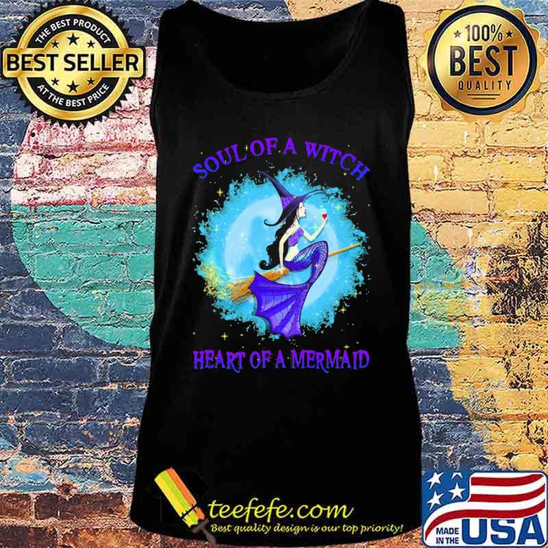 Halloween soul of a witch heart of a mermaid s Tank top Halloween soul of a witch heart of a mermaid s Tank top