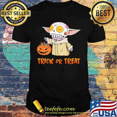 Halloween sugar skill trick or treat pumpkins shirt