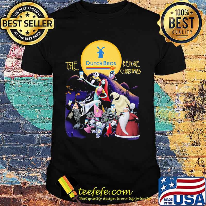 Halloween the bitch bros before christmas moon shirt