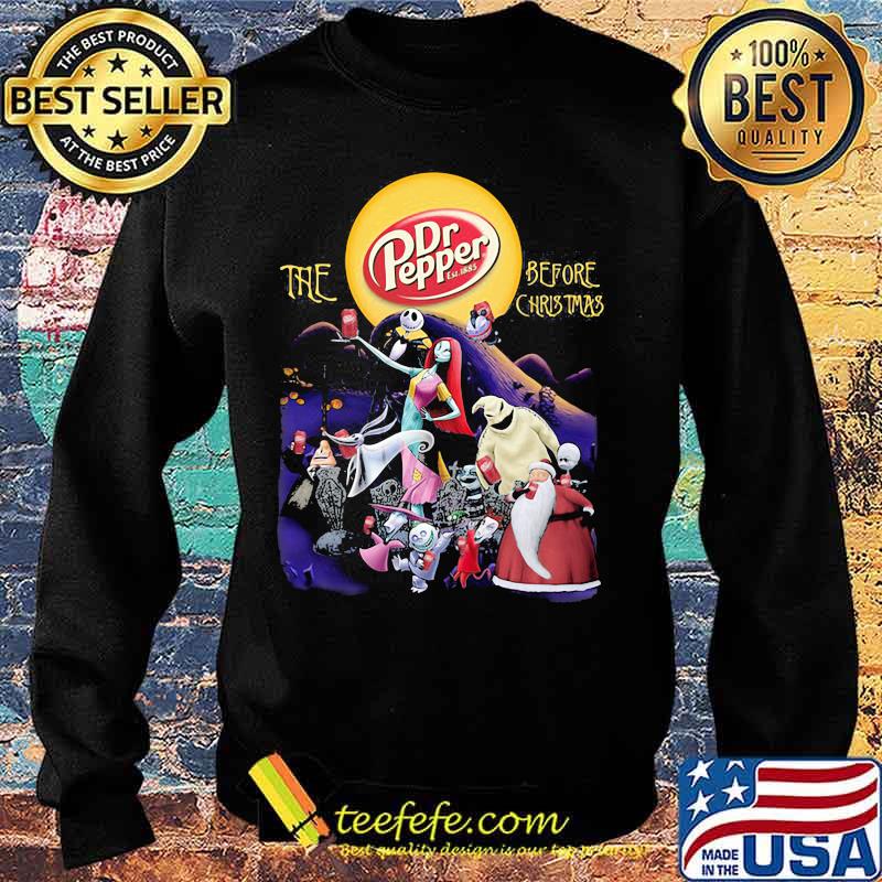 Halloween the dr pepper before christmas moon s Sweater Halloween the dr pepper before christmas moon s Sweater