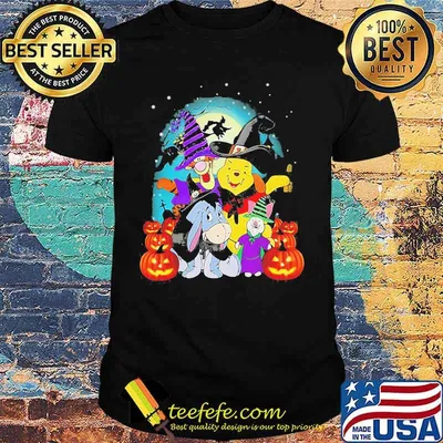 Halloween the mini adventures of winnie the pooh shirt