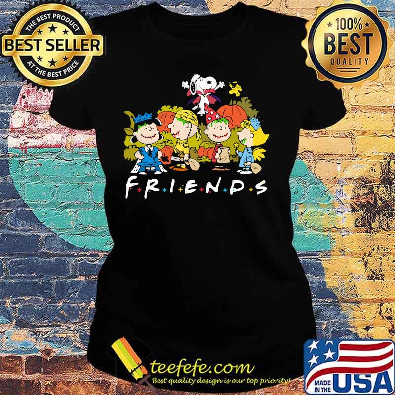 Halloween the peanuts characters friends s Ladies tee Halloween the peanuts characters friends s Ladies tee