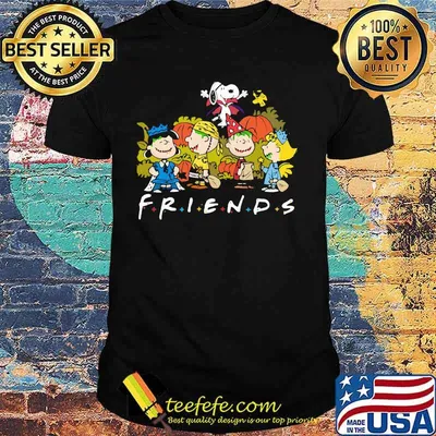 Halloween the peanuts characters friends shirt