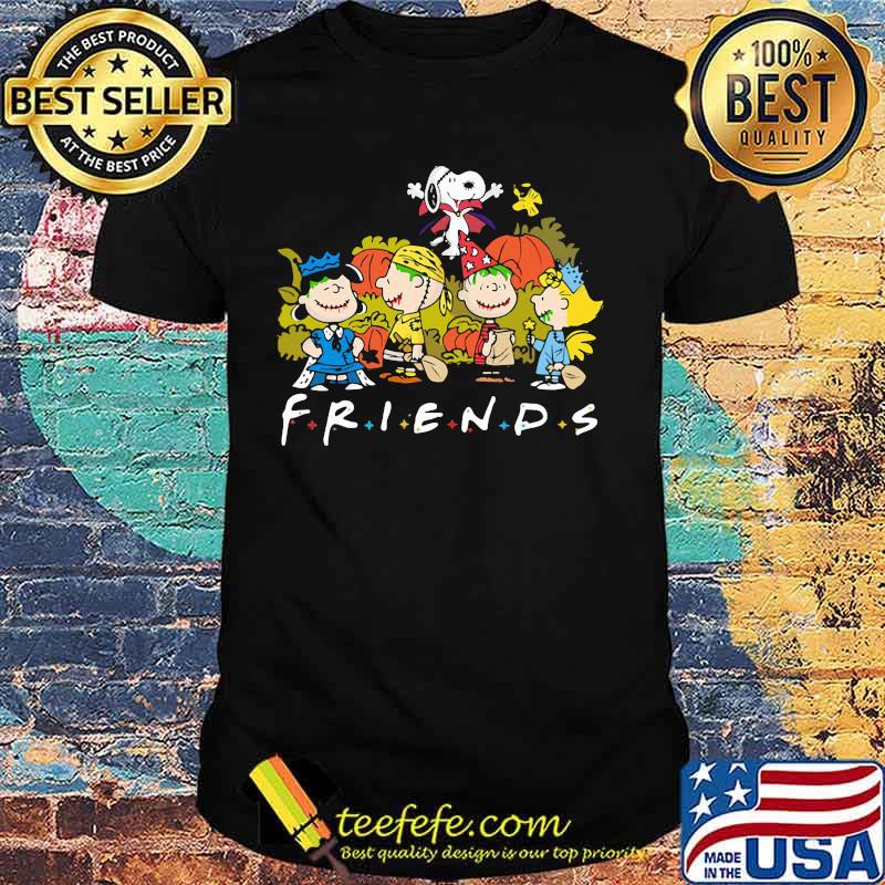 Halloween the peanuts characters friends shirt Halloween the peanuts characters friends shirt