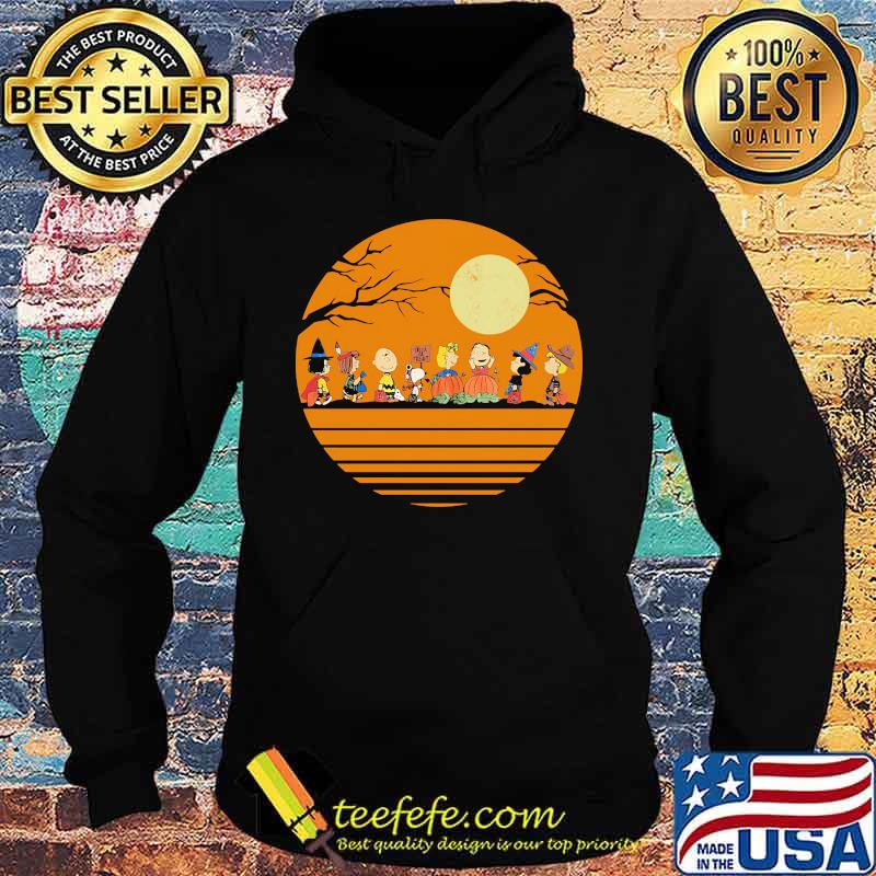 Halloween the peanuts moon vintage retro s Hoodie Halloween the peanuts moon vintage retro s Hoodie