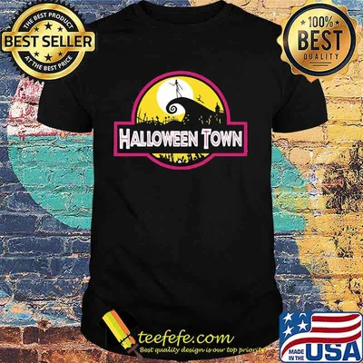 Halloween town jack skellington moon shirt