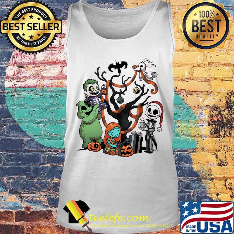 Halloween tree the nightmare characters cartoon chibi s Tank top Halloween tree the nightmare characters cartoon chibi s Tank top