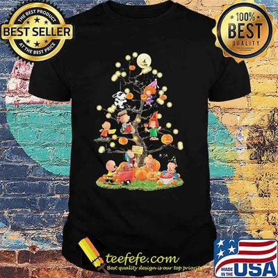 Halloween tree the peanuts pumpkin shirt