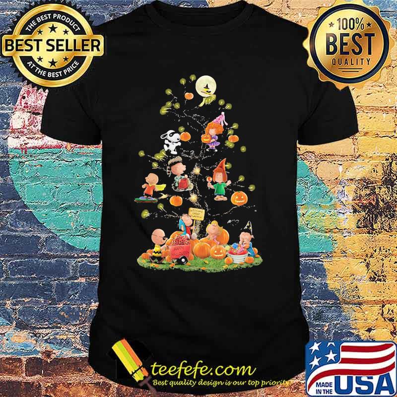 Halloween tree the peanuts pumpkin shirt