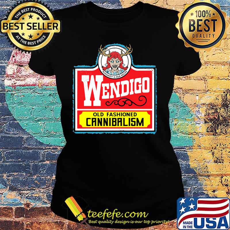 Halloween wendigo old fashioned cannibalism s Ladies tee Halloween wendigo old fashioned cannibalism s Ladies tee
