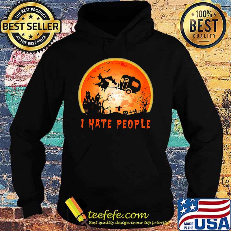 Halloween witch i hate people moon s Hoodie Halloween witch i hate people moon s Hoodie