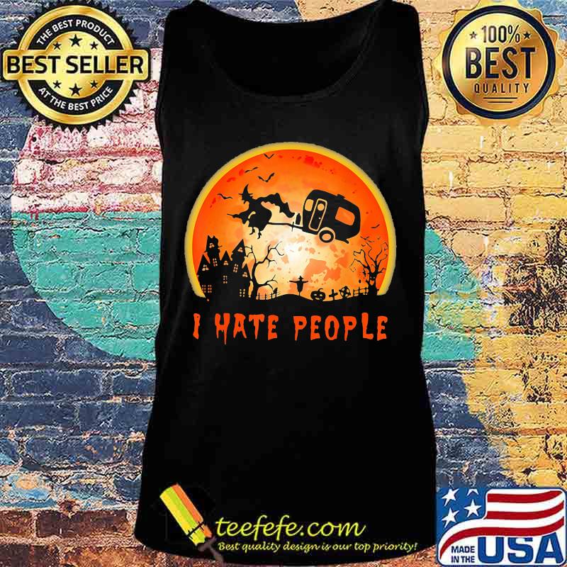 Halloween witch i hate people moon s Tank top Halloween witch i hate people moon s Tank top