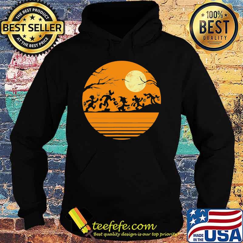 Halloween witch sunset vintage retro s Hoodie Halloween witch sunset vintage retro s Hoodie