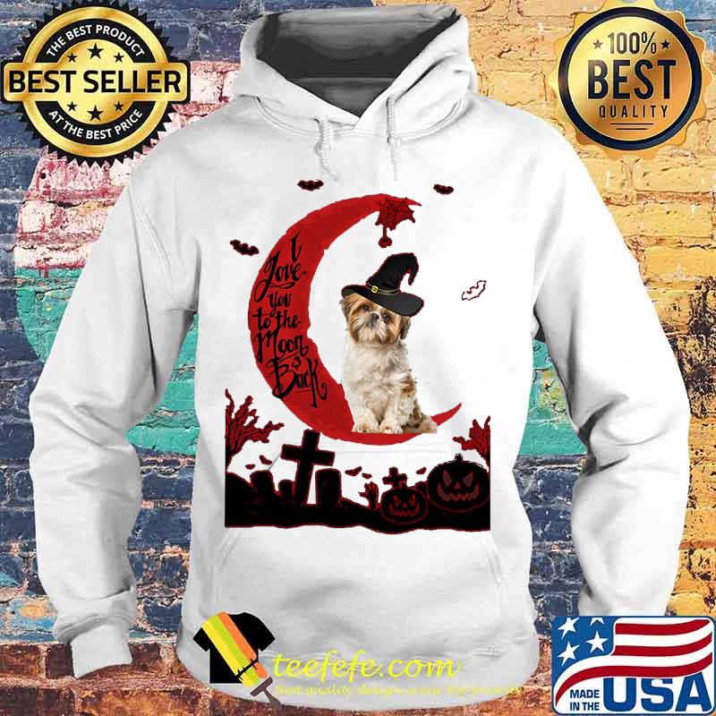 Halloween yorkie witch i love you to the moon back pumpkin s Hoodie Halloween yorkie witch i love you to the moon back pumpkin s Hoodie